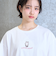 【GOODPRICE】【綿100％】フロントキャラ刺しゅうTシャツ