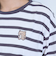 【7days】【綿100％】ワンポイントボーダーTシャツ