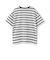 【7days】【綿100％】ワンポイントボーダーTシャツ