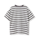 【7days】【綿100％】ワンポイントボーダーTシャツ