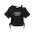 ワンショルドロストTシャツ