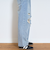 【LTXC】ダメージデニムワイドパンツ