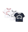 【Champion】【綿100％】リンガー半袖Tシャツ