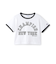 【Champion】【綿100％】リンガー半袖Tシャツ