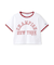 【Champion】【綿100％】リンガー半袖Tシャツ