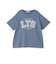 【7days】【接触冷感/ひんやり】レースロゴTシャツ