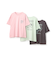 【7days】【綿100％】フラワーポケットBIGTシャツ
