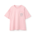 【7days】【綿100％】フラワーポケットBIGTシャツ