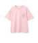 【7days】【綿100％】フラワーポケットBIGTシャツ