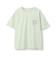 【7days】【綿100％】フラワーポケットBIGTシャツ