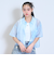 【接触冷感/ひんやり】半袖シアーシャツ