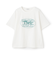 【GOODPRICE】【綿100％】サークルロゴ刺しゅうTシャツ