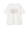 【GOODPRICE】【綿100％】3段ロゴ刺しゅうTシャツ