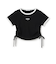 【接触冷感/ひんやり】ドロストテレコTシャツ