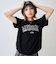 【LTXC】【吸水速乾/さらさら】柄アップリロゴTシャツ