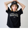 【LTXC】【吸水速乾/さらさら】柄アップリロゴTシャツ