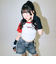 【吸水速乾/さらさら】ILoveドロストT