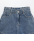 【GOODPRICE】プレートロゴデニムショートパンツ