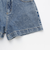 【GOODPRICE】プレートロゴデニムショートパンツ