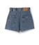 【GOODPRICE】【綿100％】プレートロゴデニムショートパンツ