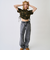 【LTXC】ペイントデニムパンツ