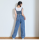 【綿100％】デニムパンツセットアップ