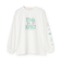 【7days】ロゴソデプリントルーズロンT