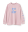 【7days】ロゴソデプリントルーズロンT