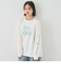 【7days】ロゴソデプリントルーズロンT