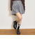 美脚見えタックフレアキュロット