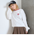 【LTXC】ハートバイカラー長袖Tシャツ