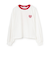 【LTXC】ハートバイカラー長袖Tシャツ