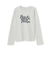 ロゴ刺しゅう長袖Tシャツ