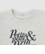 ロゴ刺しゅう長袖Tシャツ
