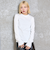 【吸湿発熱】テレコ長袖Tシャツ