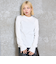 【吸湿発熱】テレコ長袖Tシャツ