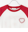 ハートラグランルーズ長袖Tシャツ