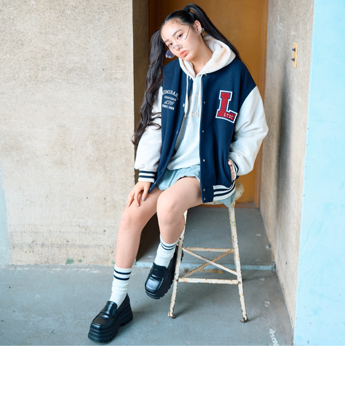 裏キルトスタジャン|ラブトキシックの通販|&mall(アンドモール 裏キルトスタジャン|ラブトキシックの通販|&mall(アンドモール