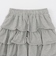 ティアードカットフリルミニスカート