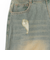 【LTXC】ダメージデニムワイドパンツ