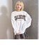 【LTXC】柄ロゴアップリケルーズスウェット