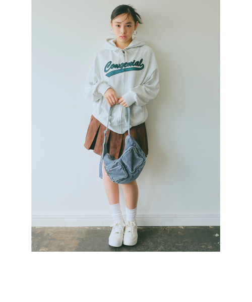 CHAGE＆ASKA NOT AT ALL フード付 フルジップ ジャンパー sankyo shokai ダウン 80% パーカー レディース ダウン