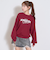 ロゴ刺しゅうベーシックスウェット