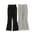 【LTXC】【ストレッチ】ラク盛れカットフレアパンツ