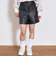 【LTXC】合皮ショートパンツ