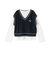 ケーブルニットTシャツSET