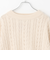 【GOODPRICE】ケーブルニットプルオーバー