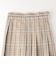 【卒服・セレモニー】チェック柄プリーツスカパン