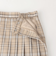 【卒服・セレモニー】チェック柄プリーツスカパン