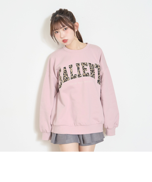 LTXC】【裏起毛】柄ロゴアップリケプルオーバー｜ラブトキシックの通販